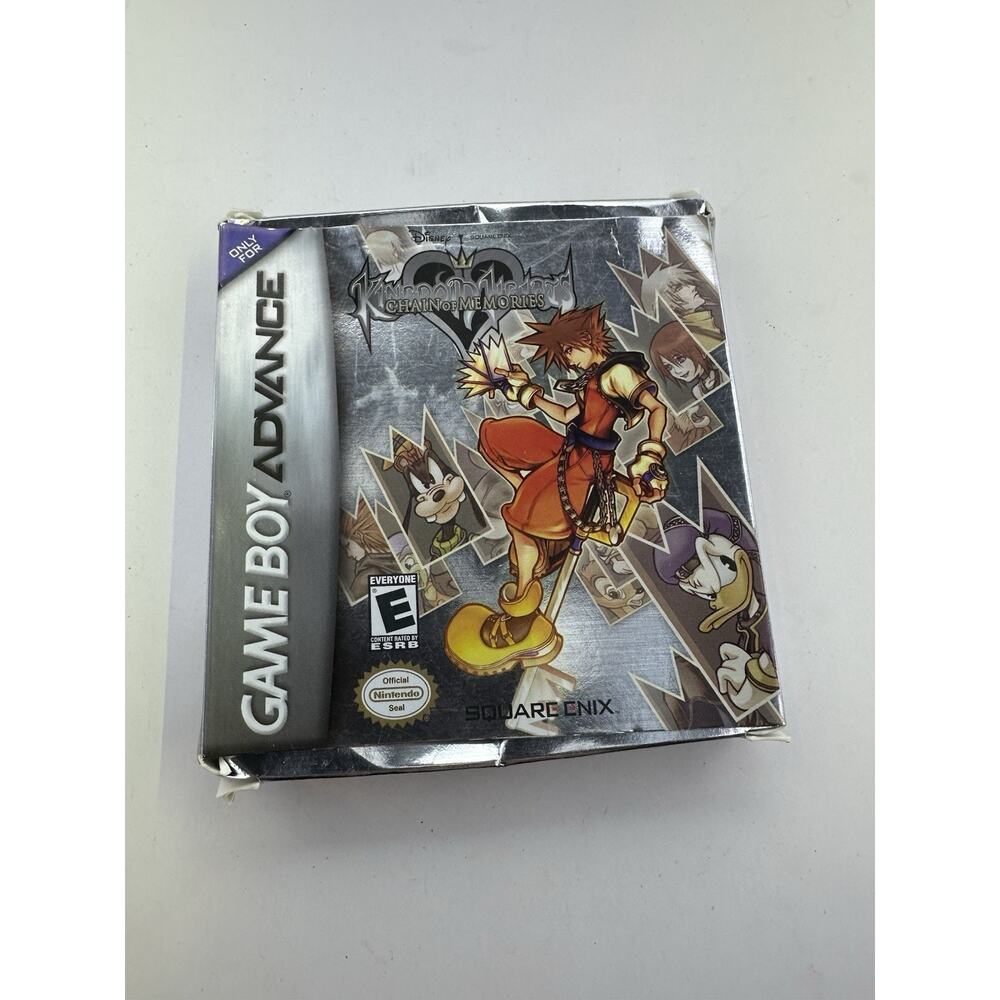 Kingdom Hearts: Chain of Memories GBA Game Boy Advance CIB Complete In Box